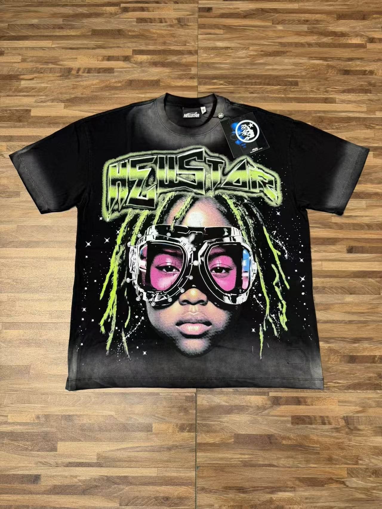 Hellstar Don't Hurt People Graphic T-Shirt — front