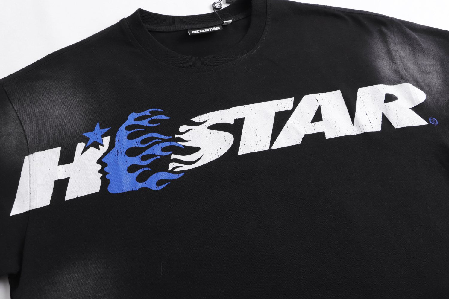 Hellstar Flaming Head Graphic T-Shirt — detail