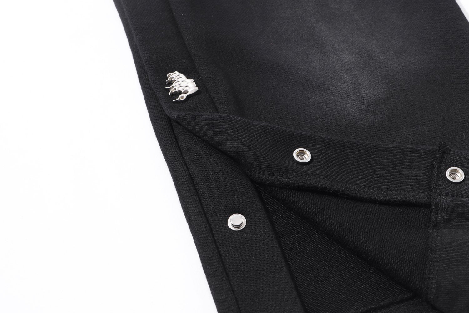 Hellstar Washed Graphic Flared Pants — detail