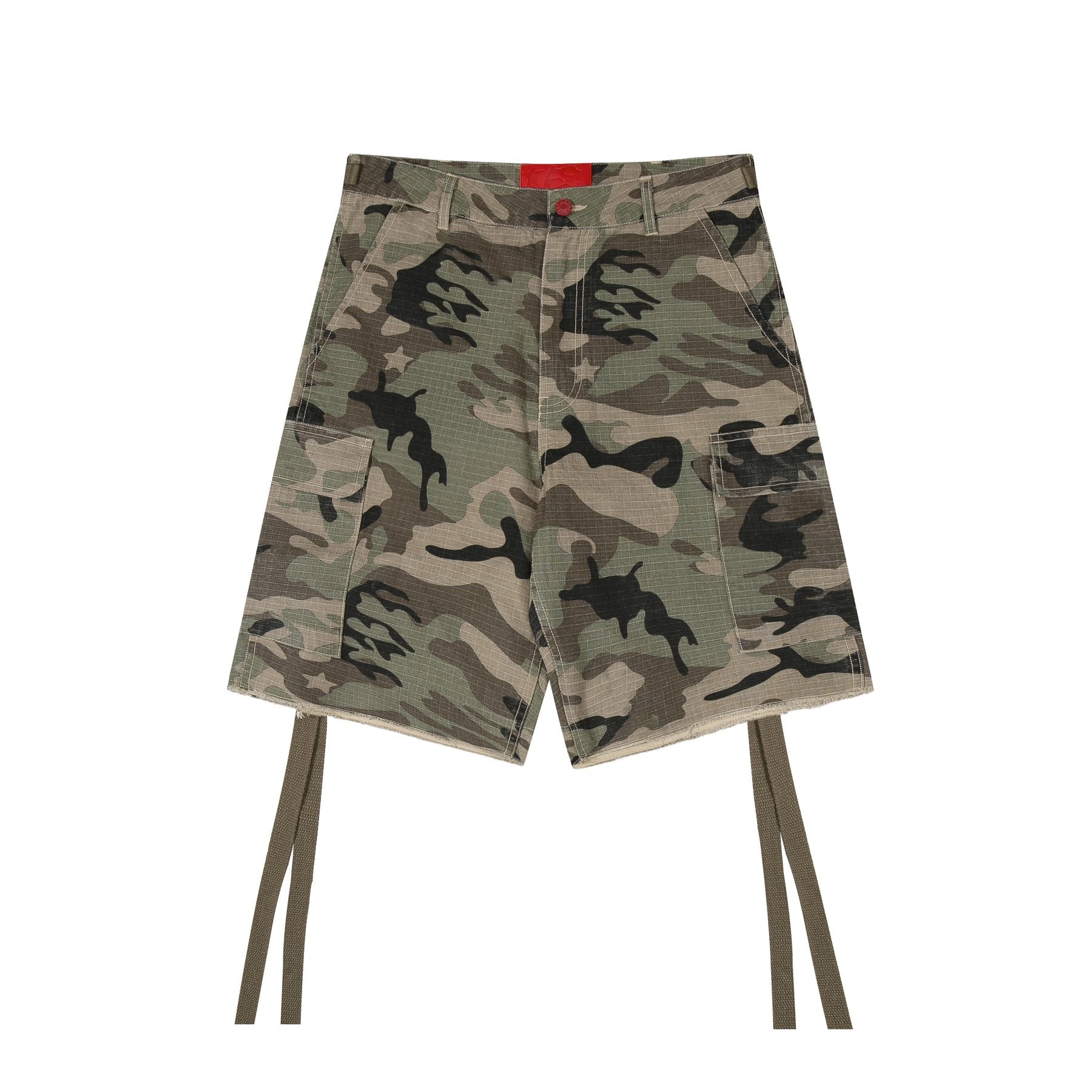 Hellstar Camo Cargo Shorts — front