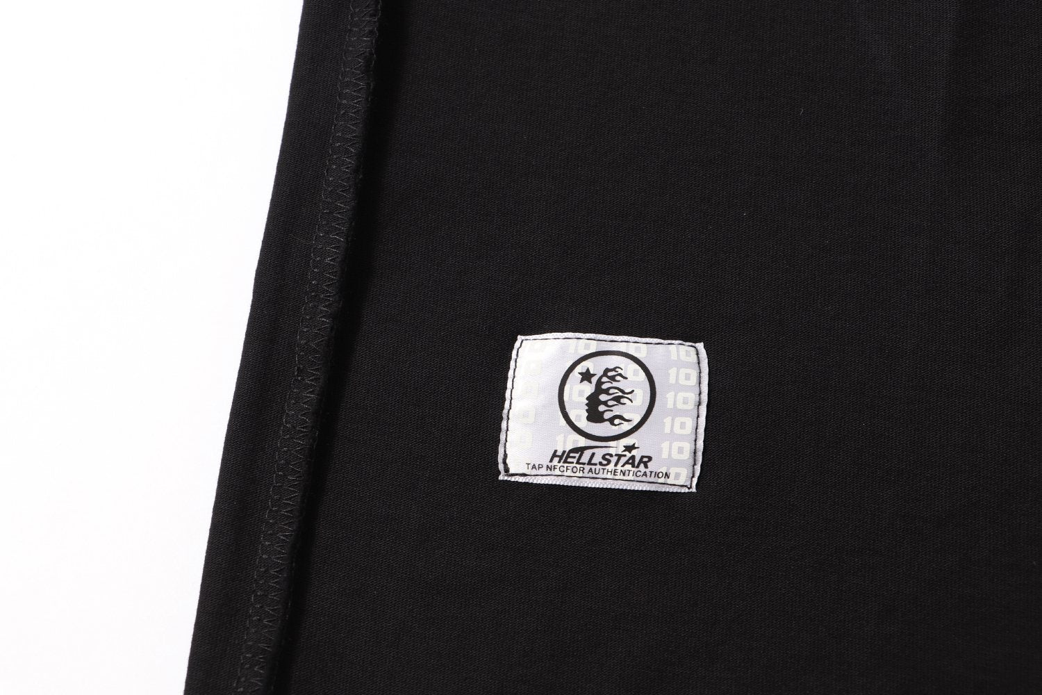 Hellstar Undertaker R.I.P. Graphic Short-Sleeve T-Shirt — neck_label