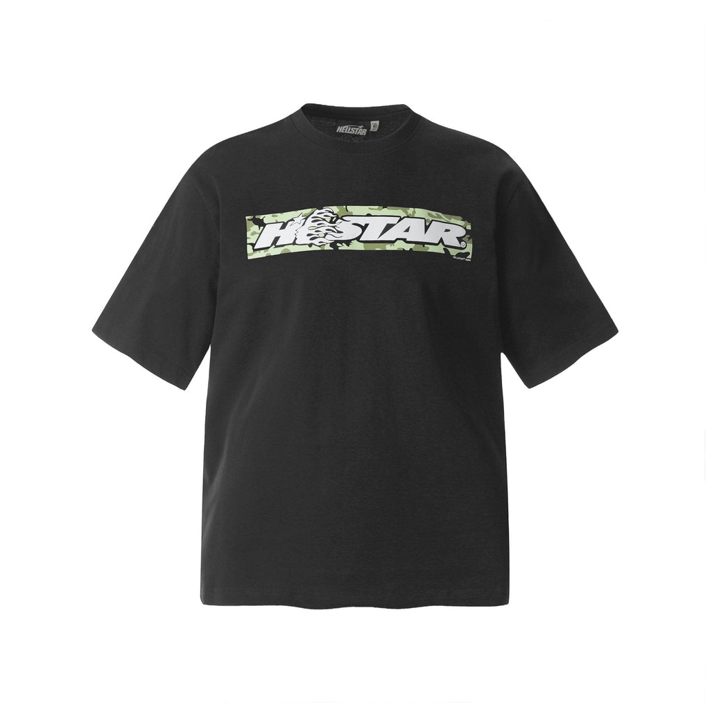 Hellstar Black Front & Back Graphic T-Shirt — front