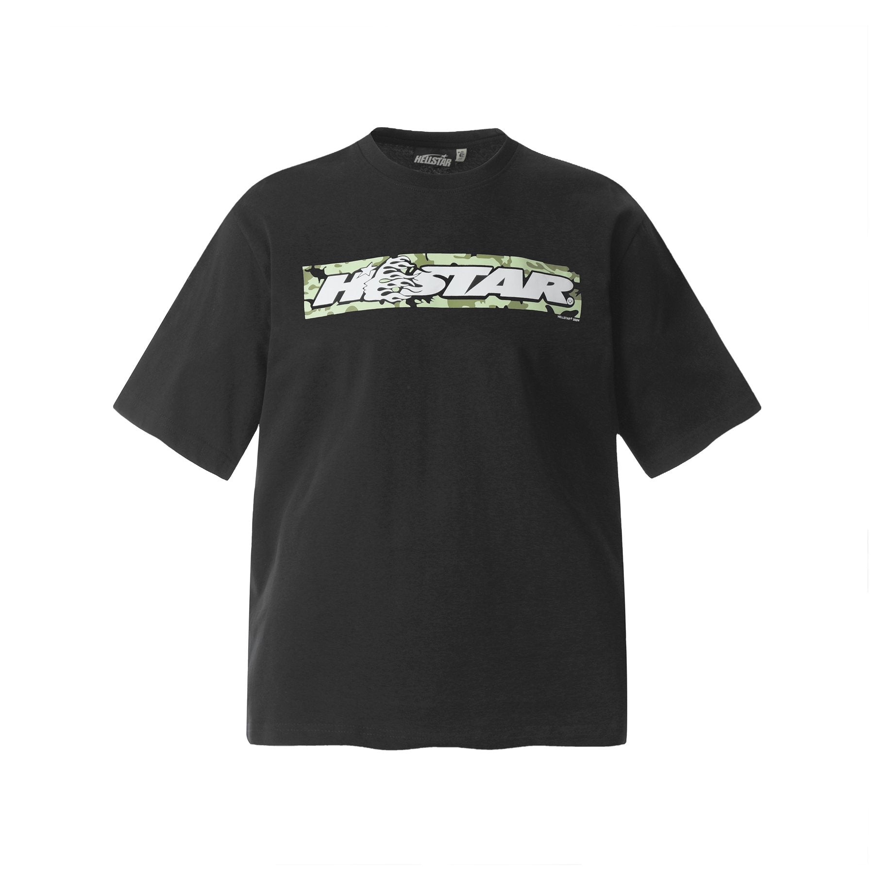 Hellstar Black Front & Back Graphic T-Shirt — front