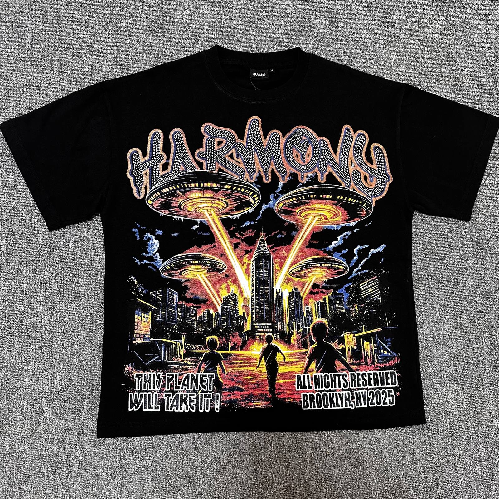 HARMONY UFO City Graphic T-Shirt — front