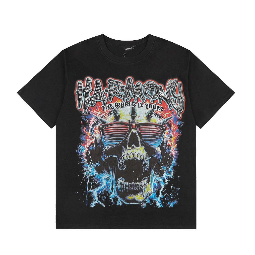 HARMONY Skull Graphic Short-Sleeve T-Shirt — hero