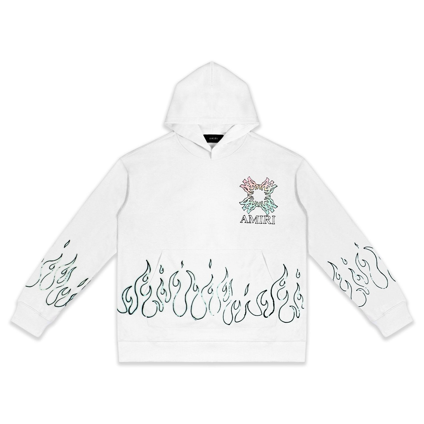 AMIRI Flame Cross Graphic Hoodie — hero