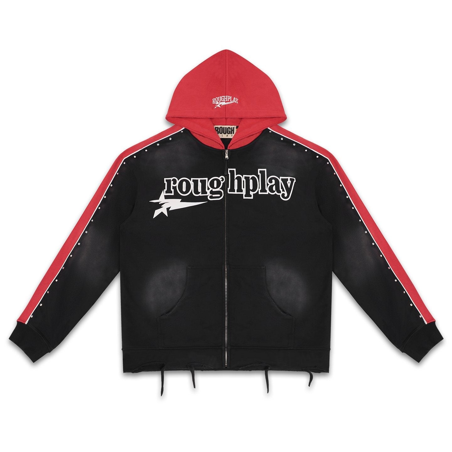 Rough Play Lightning Colorblock Zip Hoodie — hero