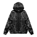 VALE USA Paisley Print Zip Hoodie — hero