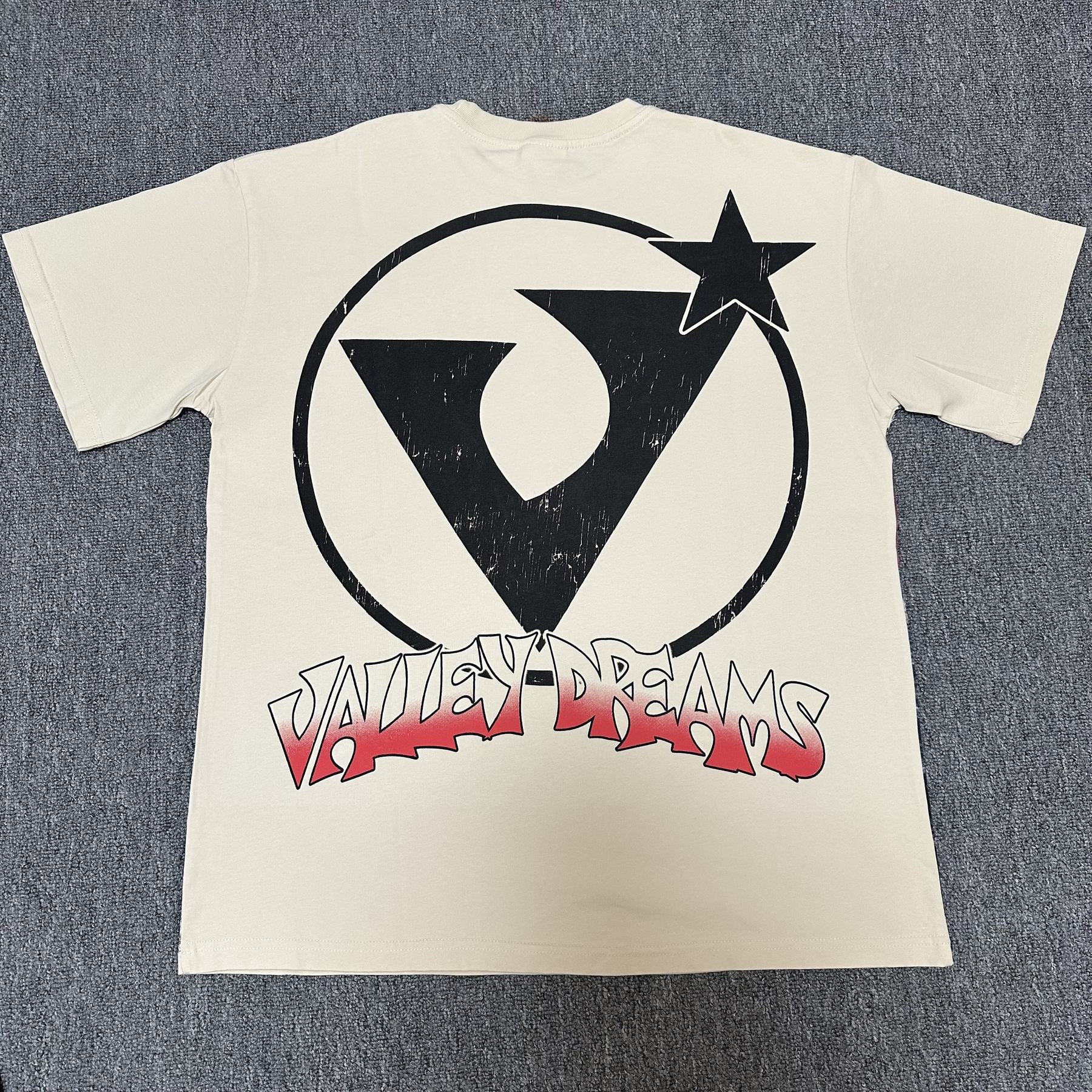 VALE USA Dreams Rhinestone Graphic T-Shirt — back