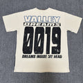 VALE USA Dreams Inside My Head Rhinestone Graphic T-Shirt — back