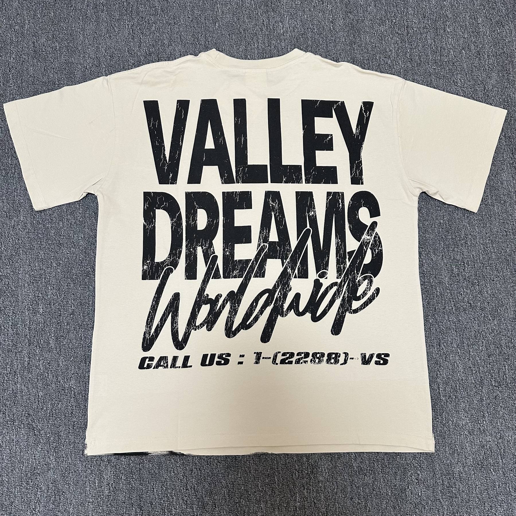 VALE USA Valley Dreams Rhinestone Graphic T-Shirt — back