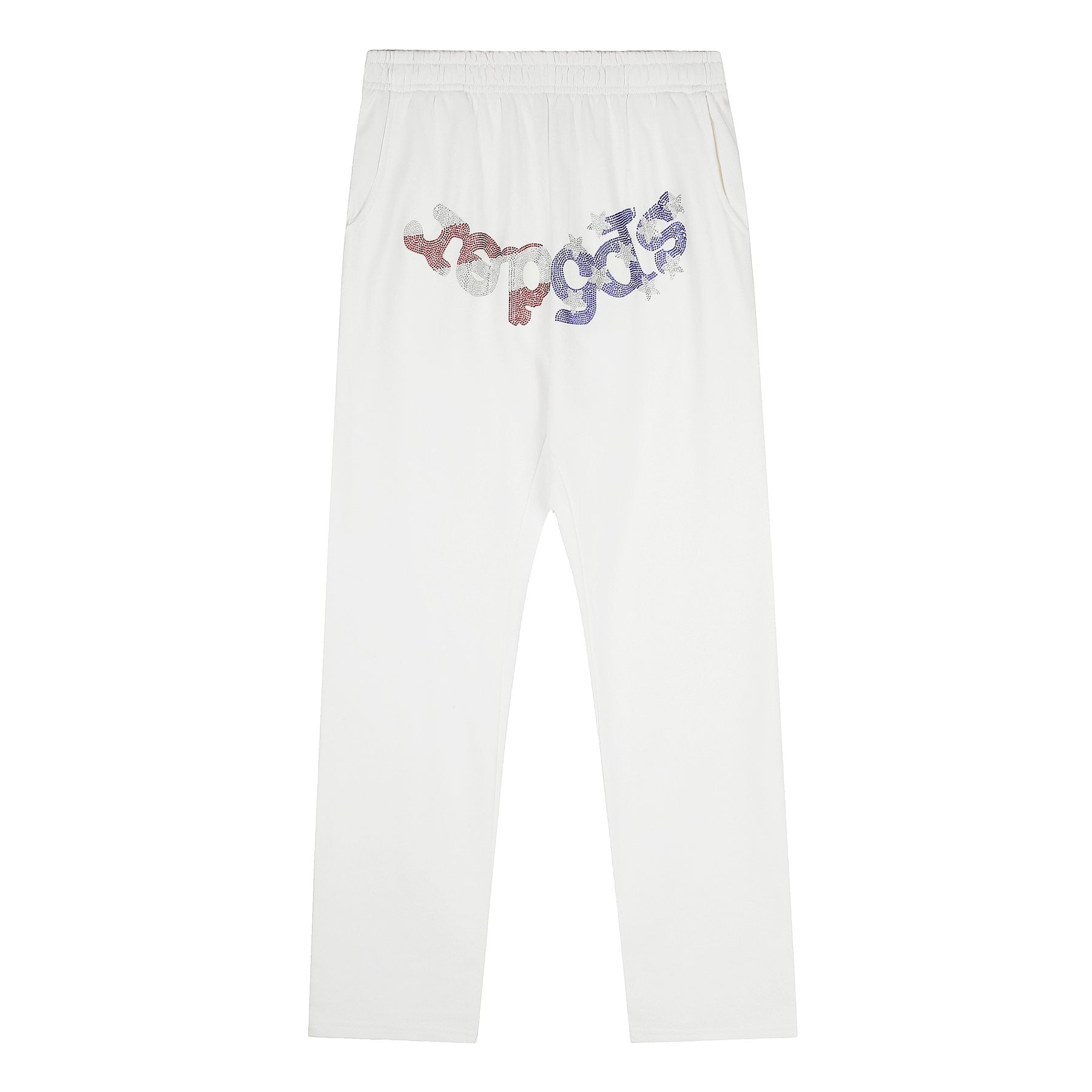 Sp5der Rhinestone Web Graphic Matching Set — front