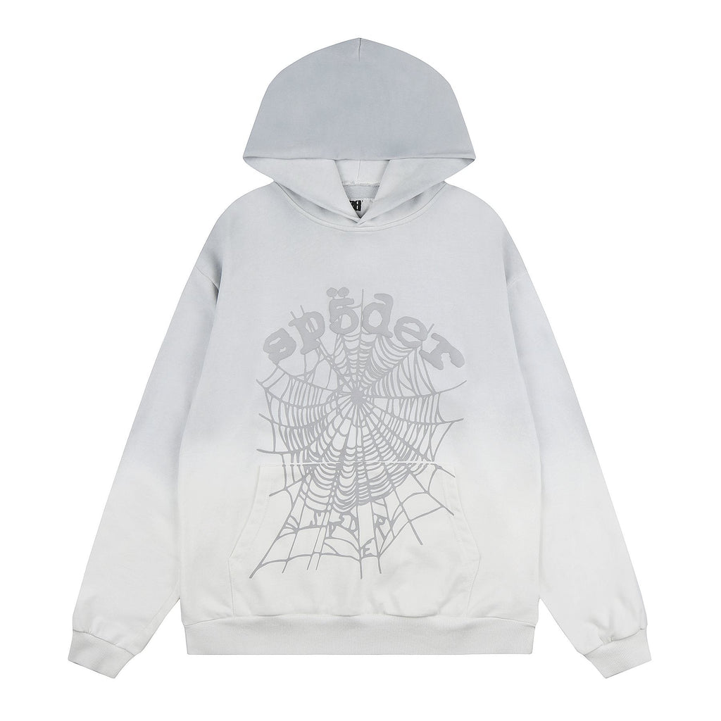 Sp5der Spider Web Hoodie & Sweatpants Set — front