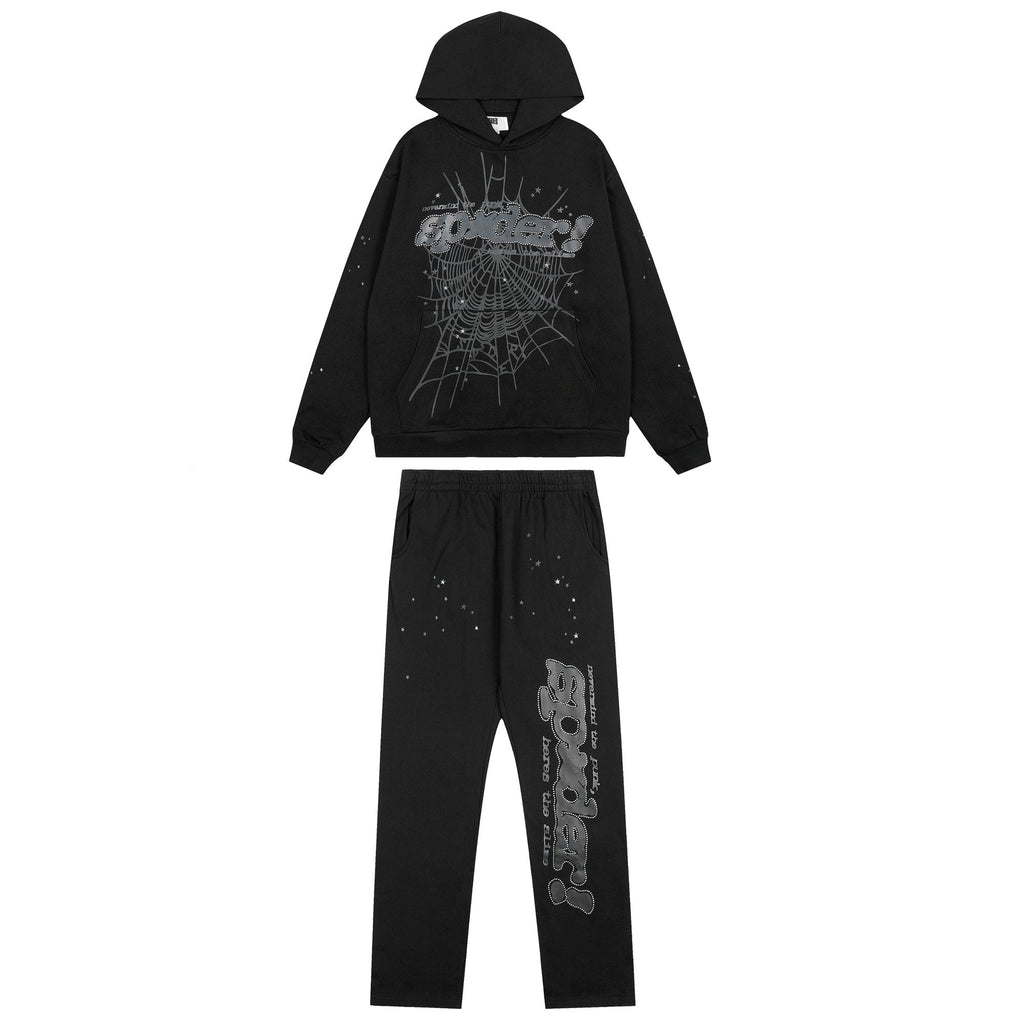 Sp5der Black Spiderweb Graphic Matching Set — hero