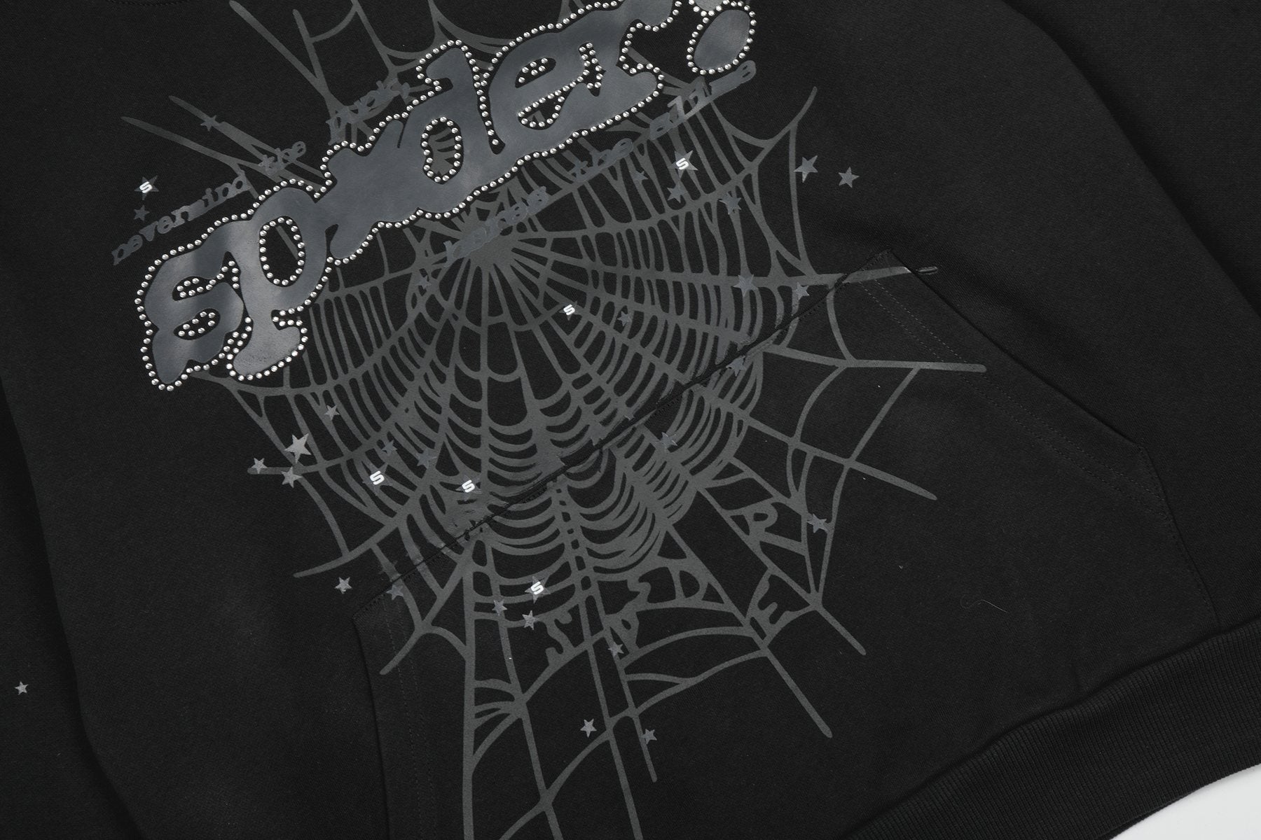 Sp5der Black Spiderweb Graphic Matching Set — detail