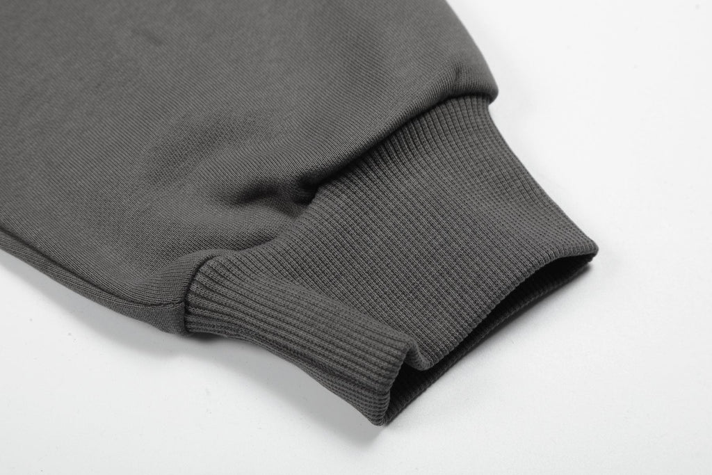 Sp5der Charcoal Gray Hoodie & Sweatpants Matching Set — detail