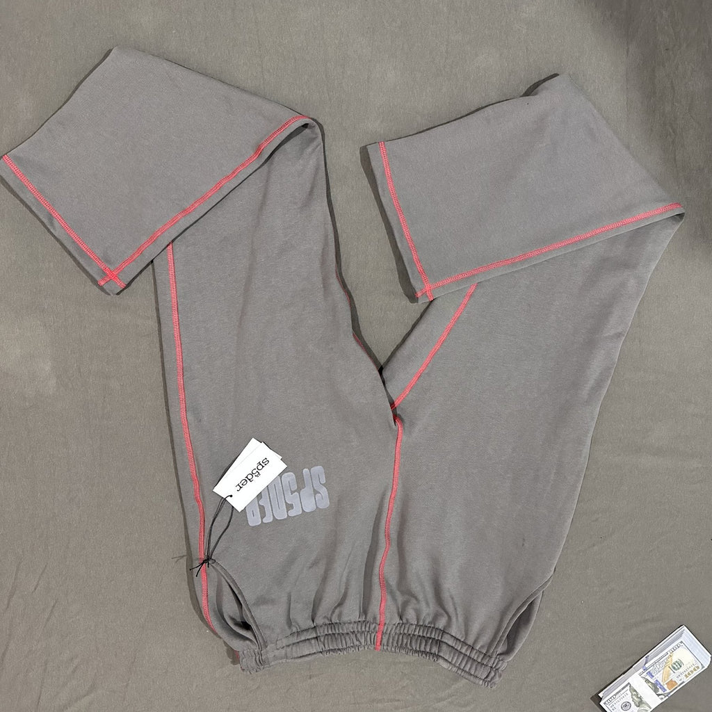 Sp5der Charcoal Gray Web Graphic Matching Set — hang_tag