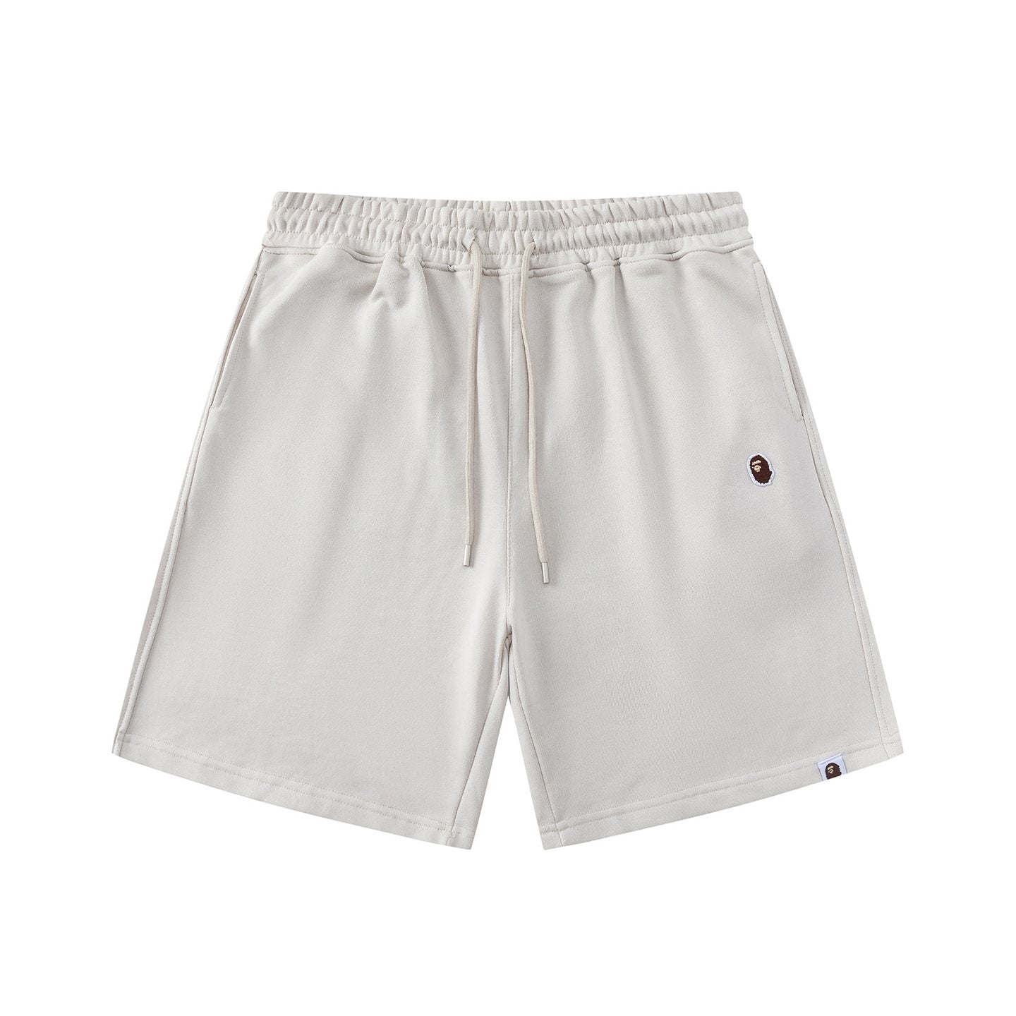 BAPE Ape-Head Logo Drawstring Shorts — front