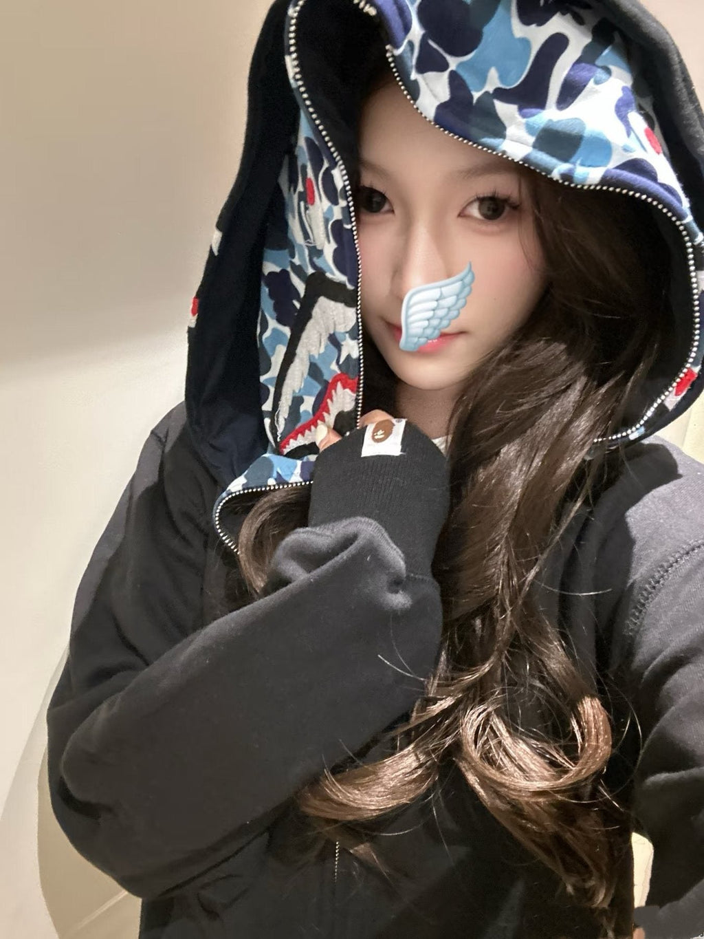 BAPE Shark WGM Zip-Up Hoodie — context