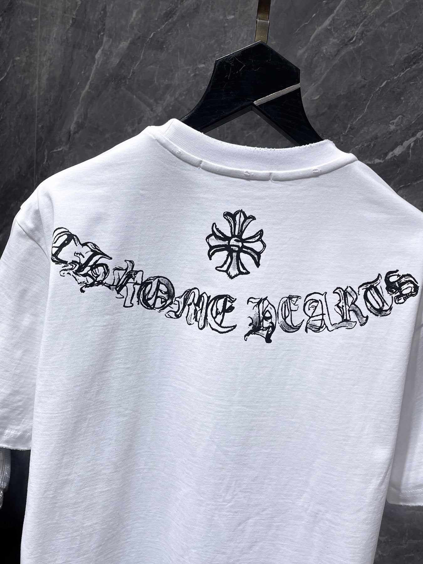 Chrome Hearts Cross Graphic Short-Sleeve T-Shirt — detail
