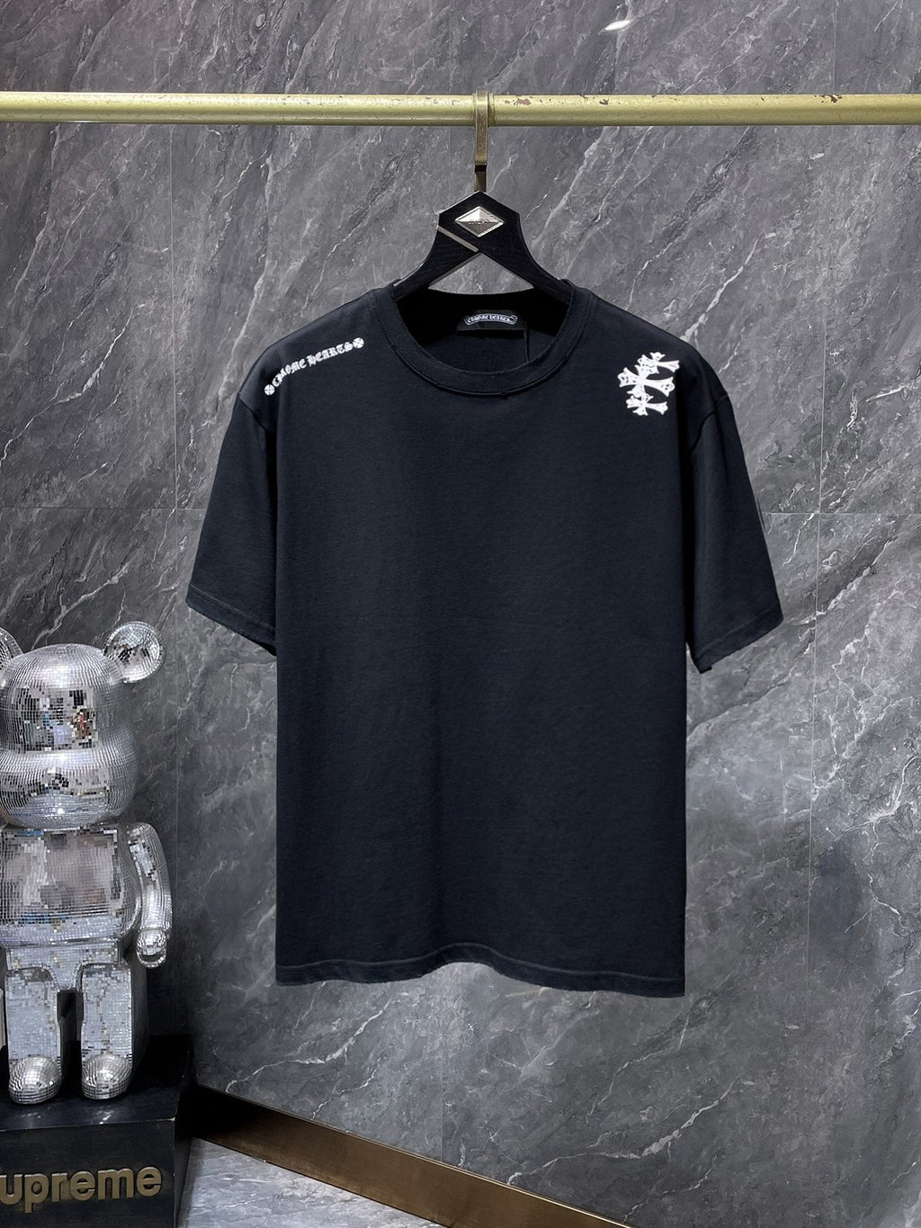 Chrome Hearts Cross Graphic Short-Sleeve T-Shirt — front