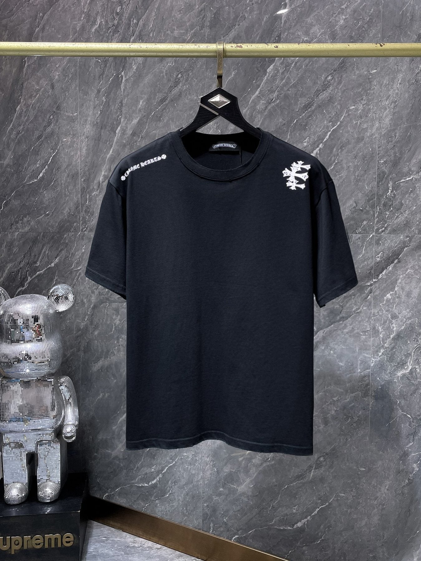 Chrome Hearts Cross Graphic Short-Sleeve T-Shirt — front