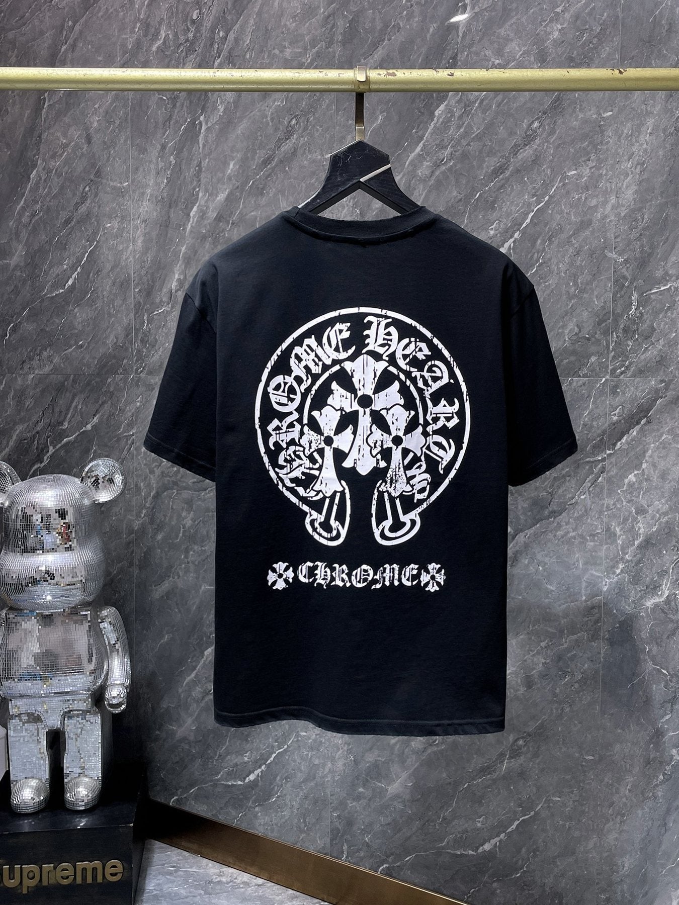 Chrome Hearts Horseshoe Cross Graphic T-Shirt — back
