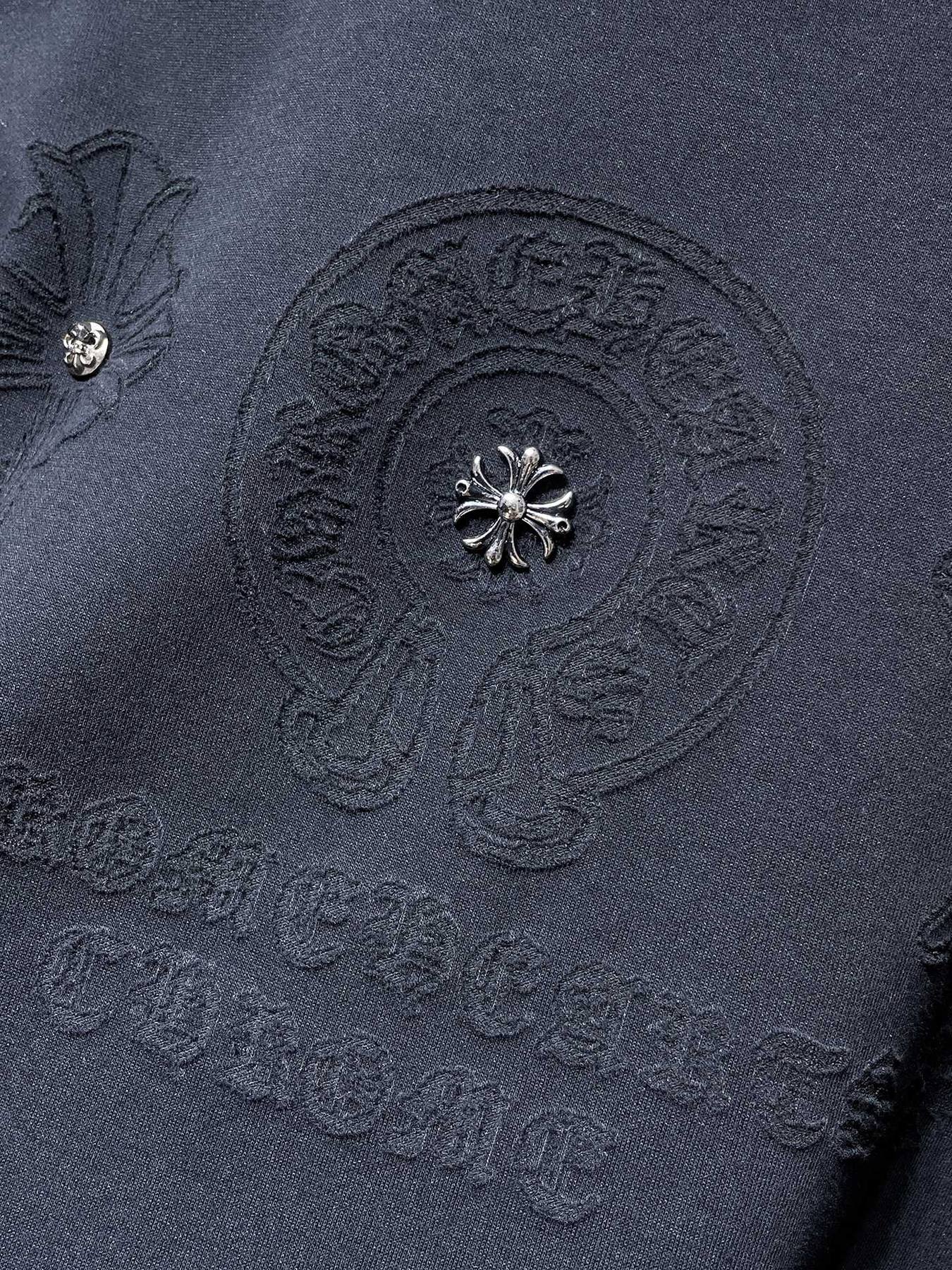 Chrome Hearts Horseshoe Graphic Short-Sleeve T-Shirt — detail