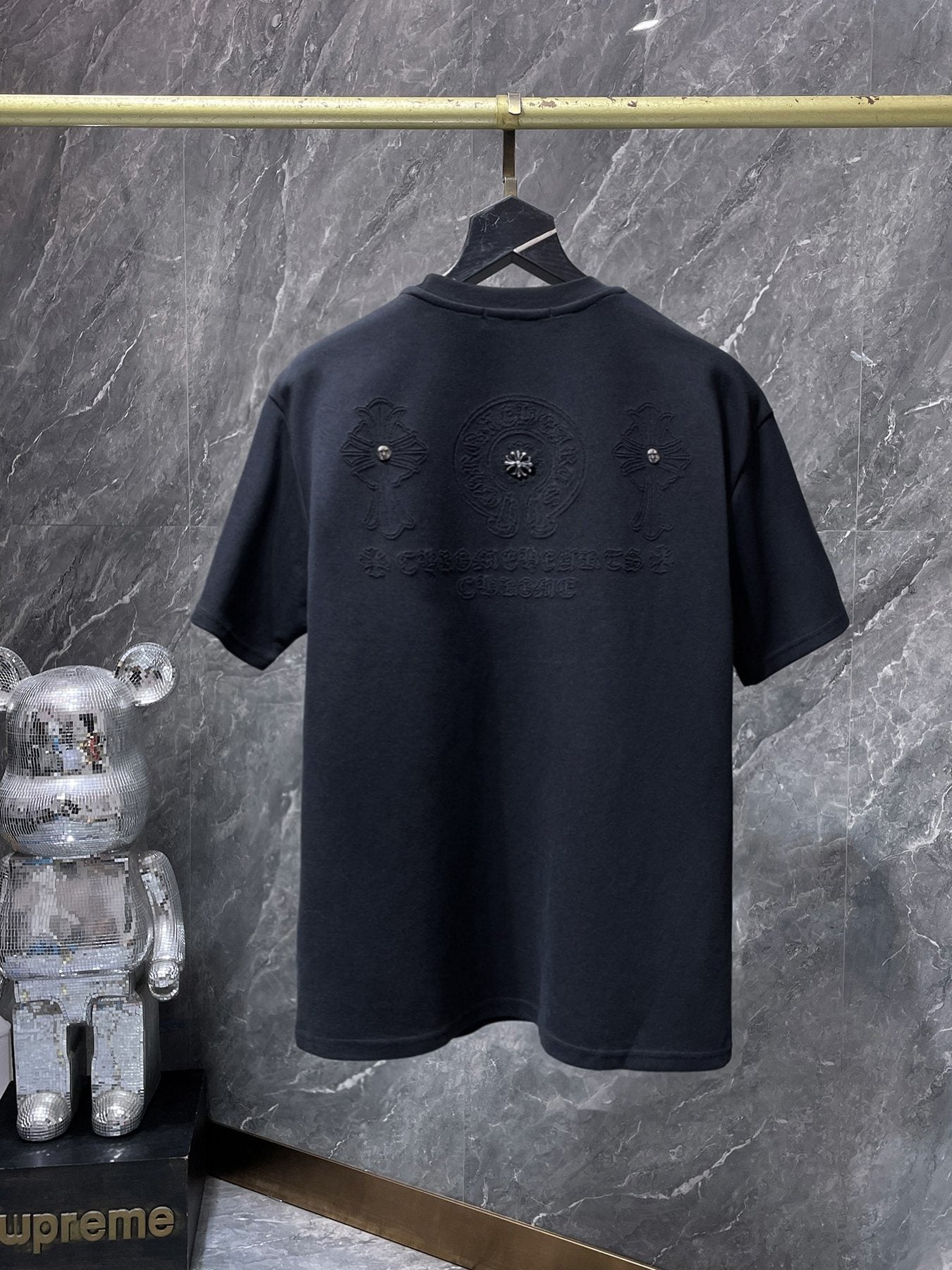 Chrome Hearts Horseshoe Graphic Short-Sleeve T-Shirt — back
