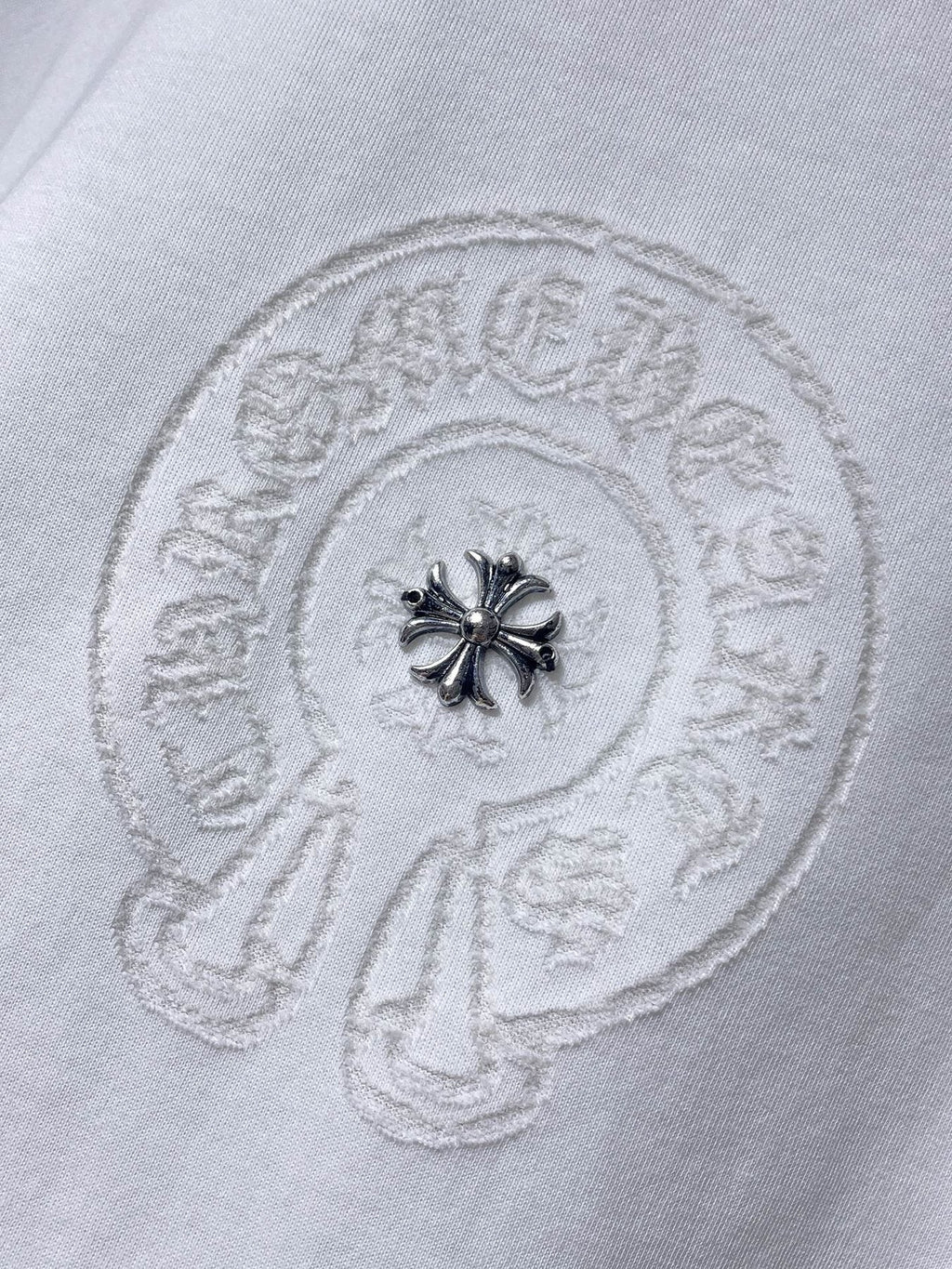Chrome Hearts Horseshoe Graphic Short-Sleeve T-Shirt — detail