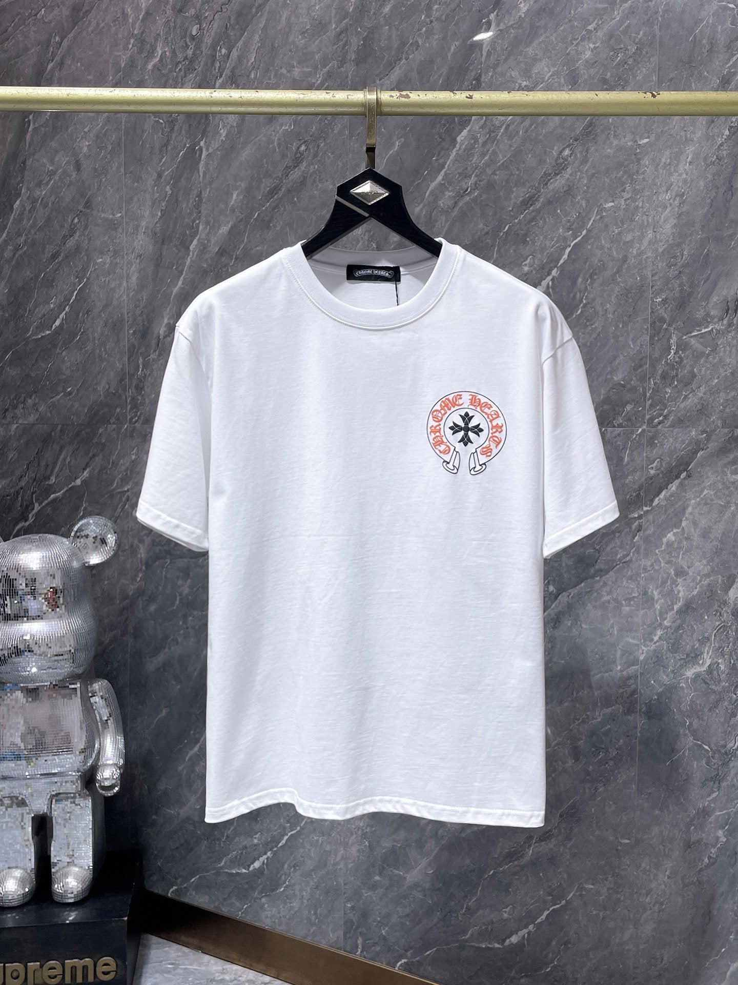 Chrome Hearts Splatter Horseshoe Graphic T-Shirt — hero