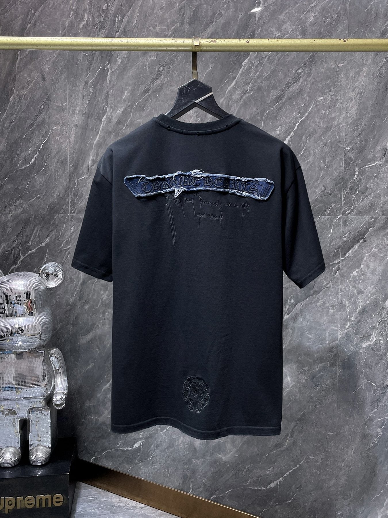 Chrome Hearts Cross Patch Graphic T-Shirt — back