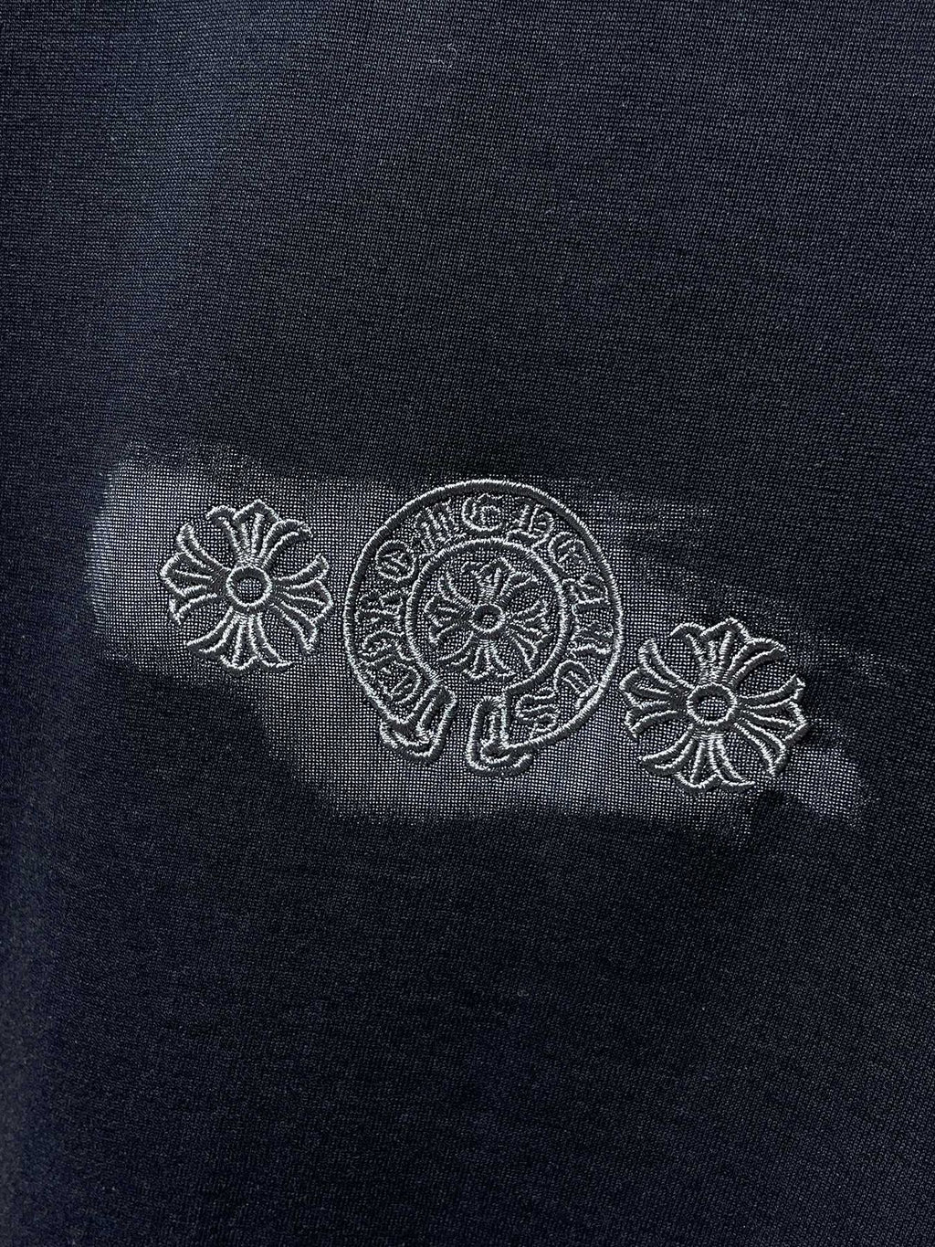 Chrome Hearts Gothic Floral Graphic T-Shirt — detail