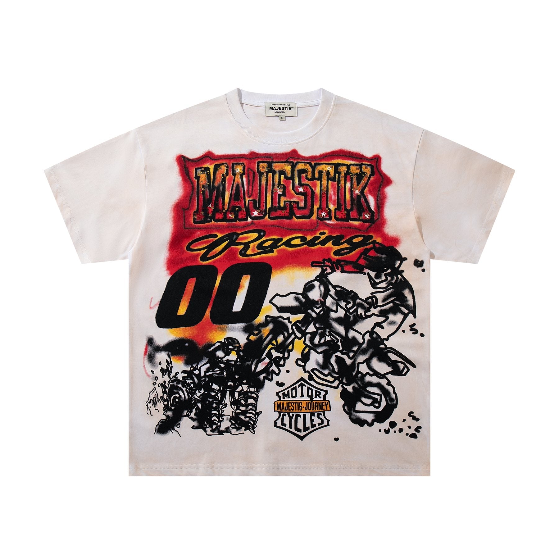 MAJESTIK Racing Graphic Short-Sleeve T-Shirt — front