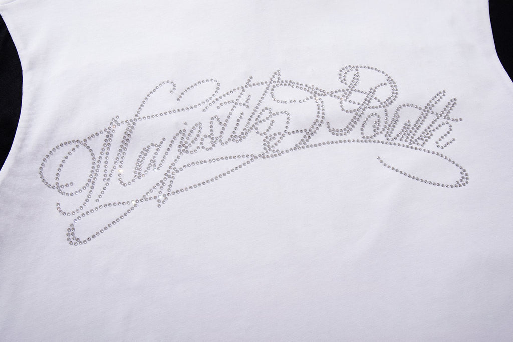 MAJESTIK Car Graphic Zip-Front Short-Sleeve T-Shirt — detail