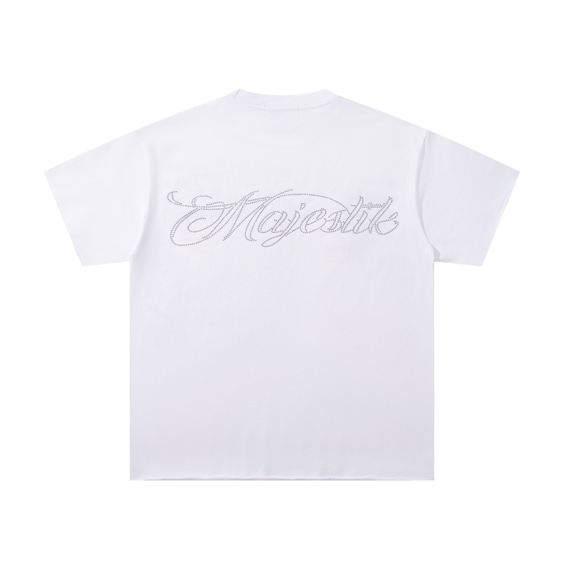 MAJESTIK Skull & Flame Graphic T-Shirt — back
