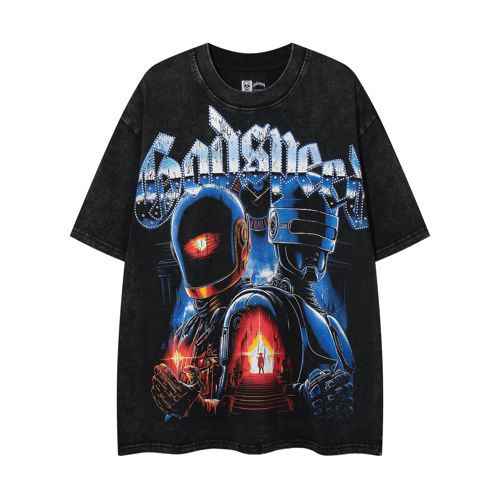 MAJESTIK Astronaut Graphic Short-Sleeve T-Shirt — hero