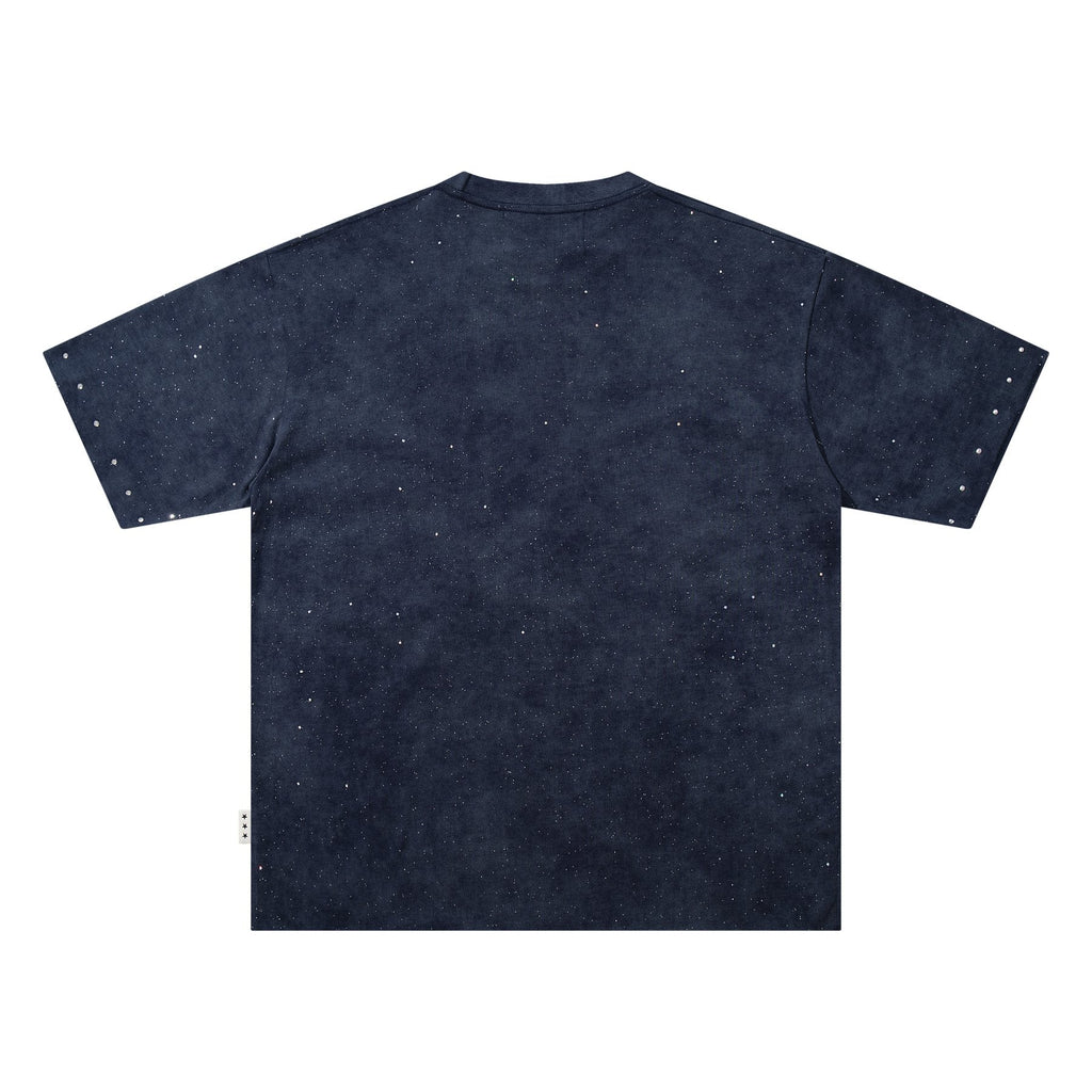 BKYS Revival Distressed Portrait Graphic T-Shirt — back