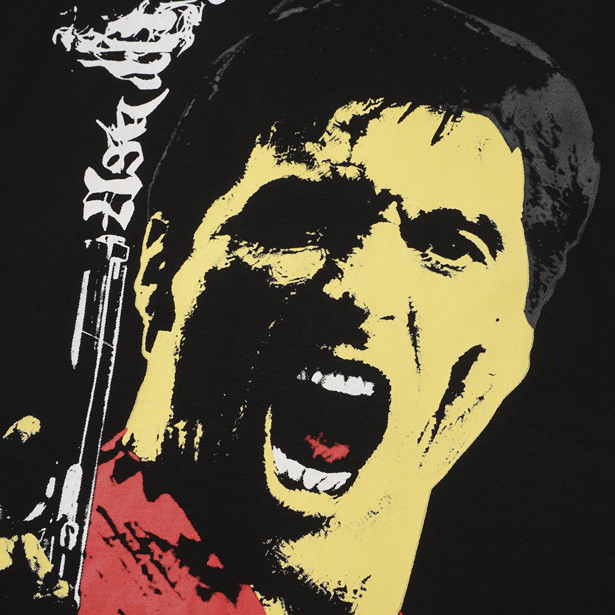 ASAALL Screaming Figure Graphic T-Shirt — detail