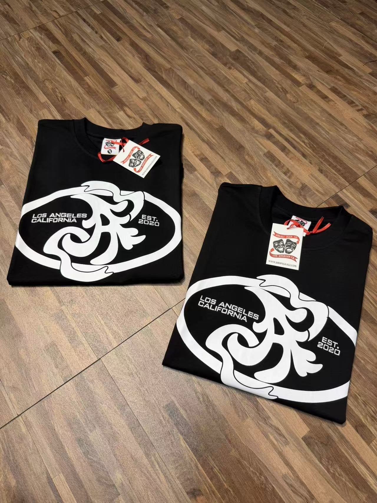 ASAALL Los Angeles California Abstract Graphic T-Shirt — context