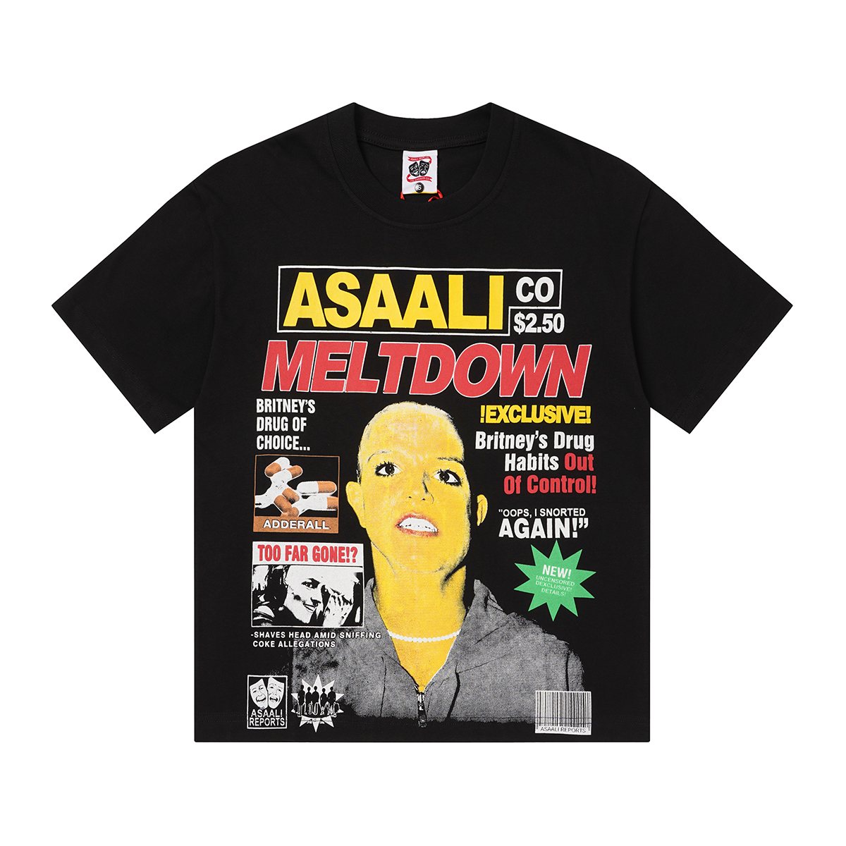 ASAALL Collage Graphic T-Shirt — hero