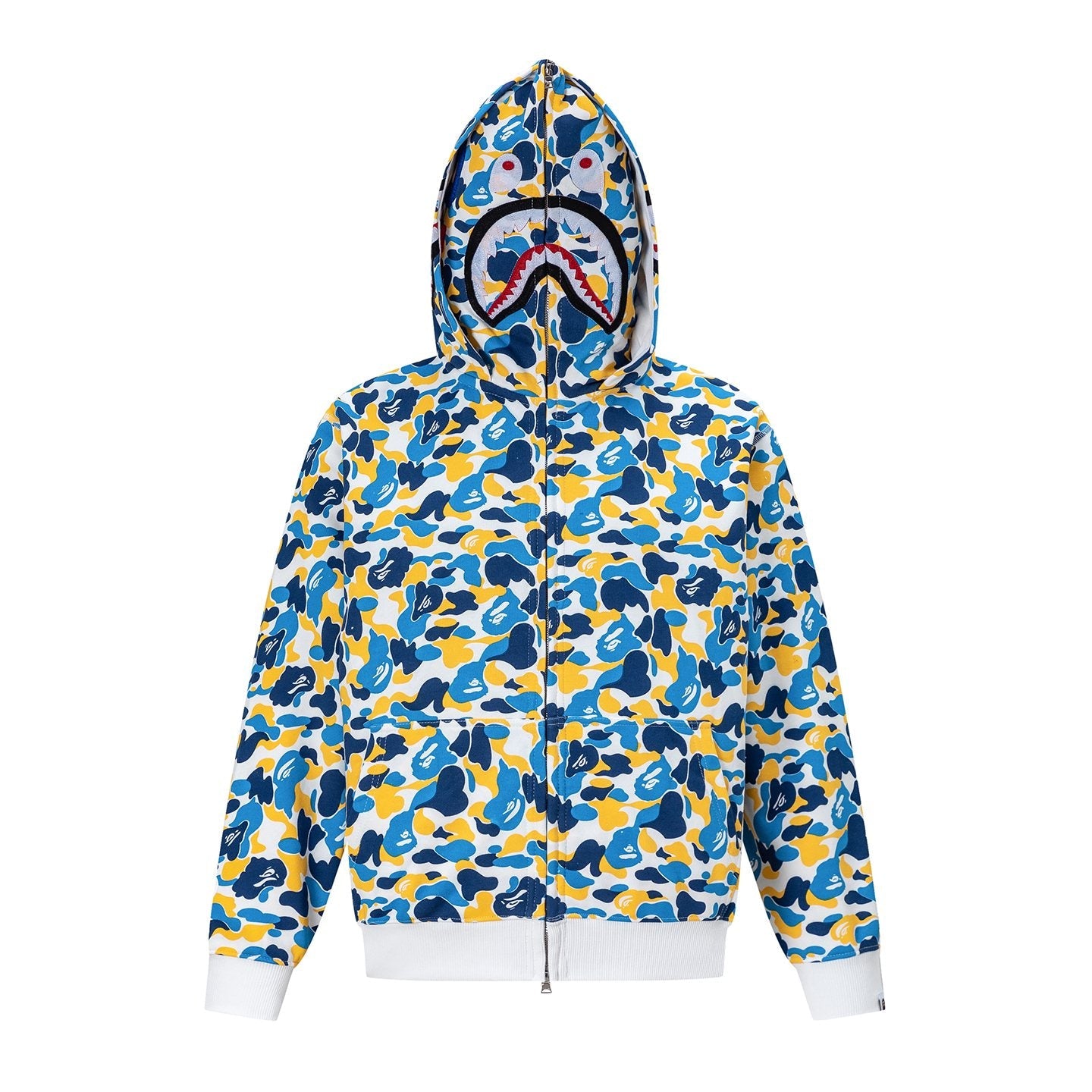 BAPE Shark Camo Full-Zip Hoodie — hero