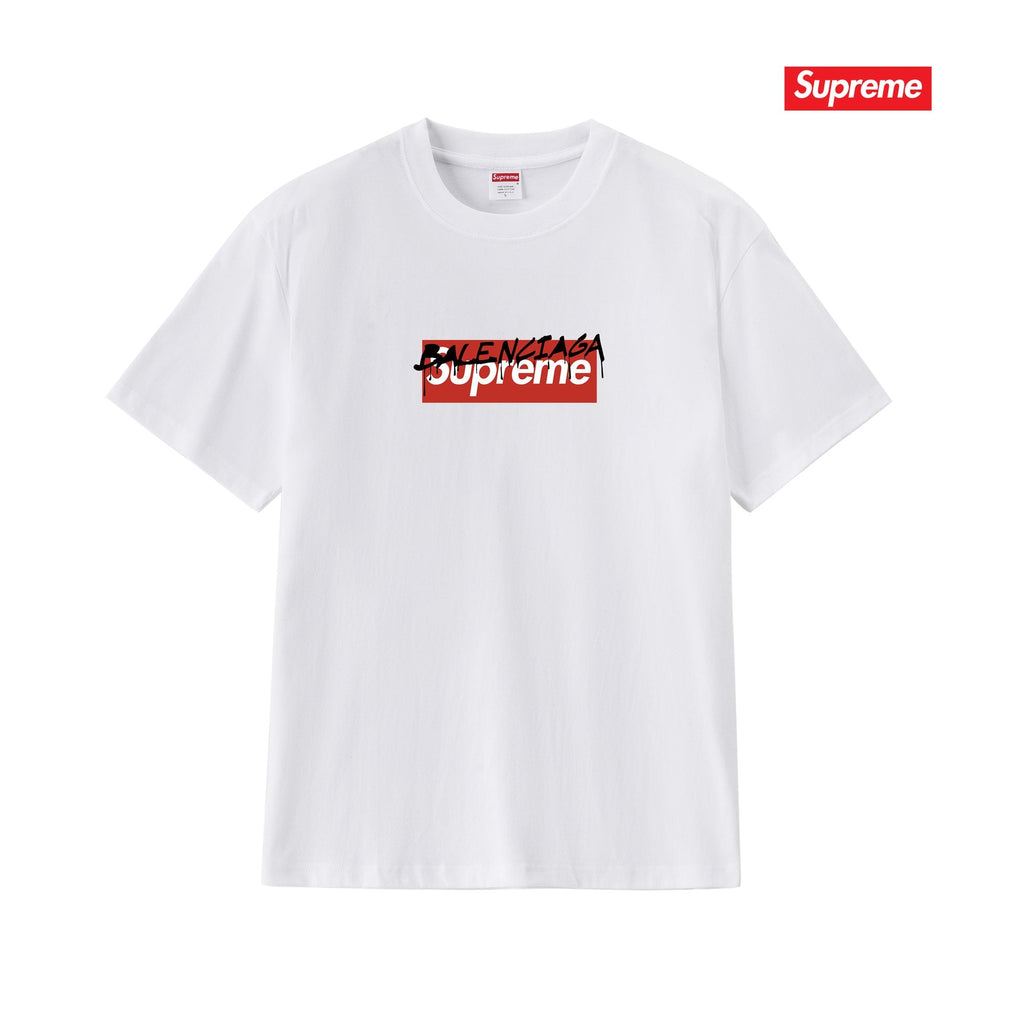 Supreme Balenciaga-Style Box Logo T-Shirt — hero
