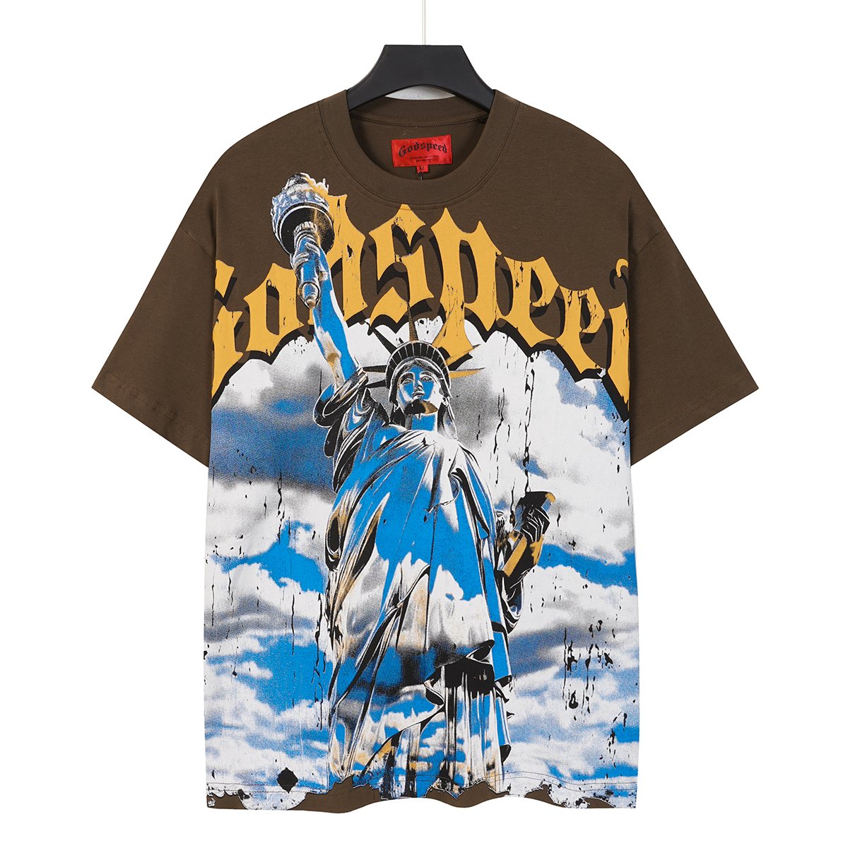 Godspeed 5010 Statue Graphic T-Shirt — hero