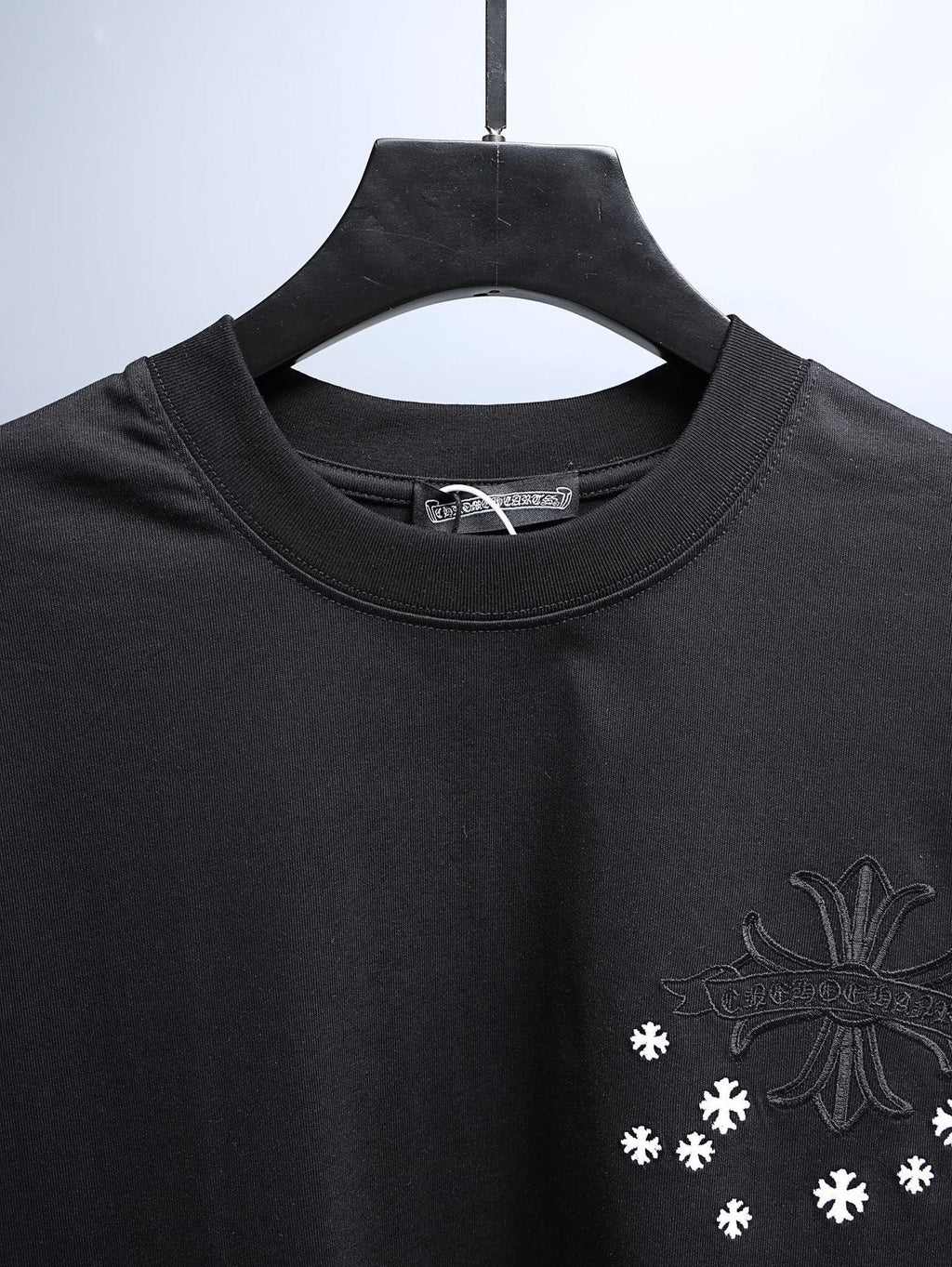 Chrome Hearts Cross and Star Graphic T-Shirt — detail
