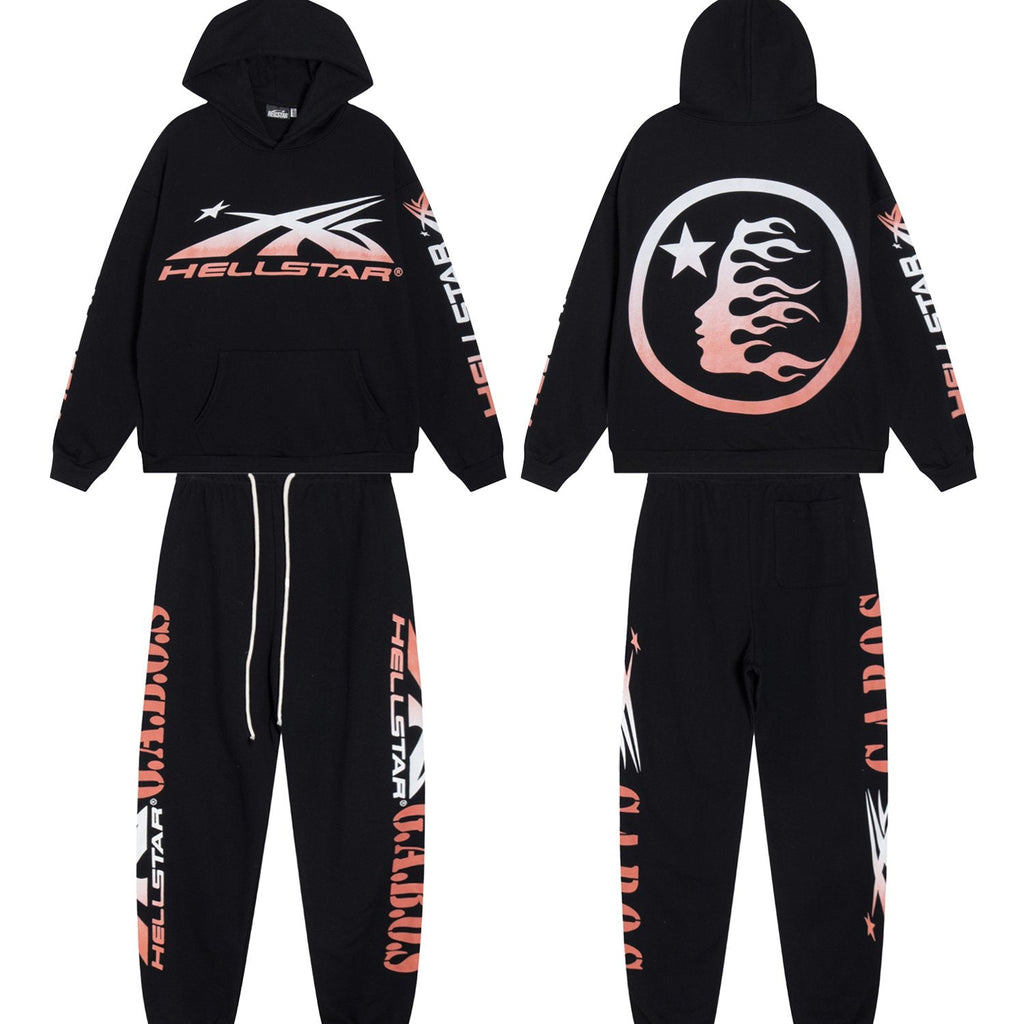 Hellstar G.A.B.O.S Vertical Graphic Sweatpants — context