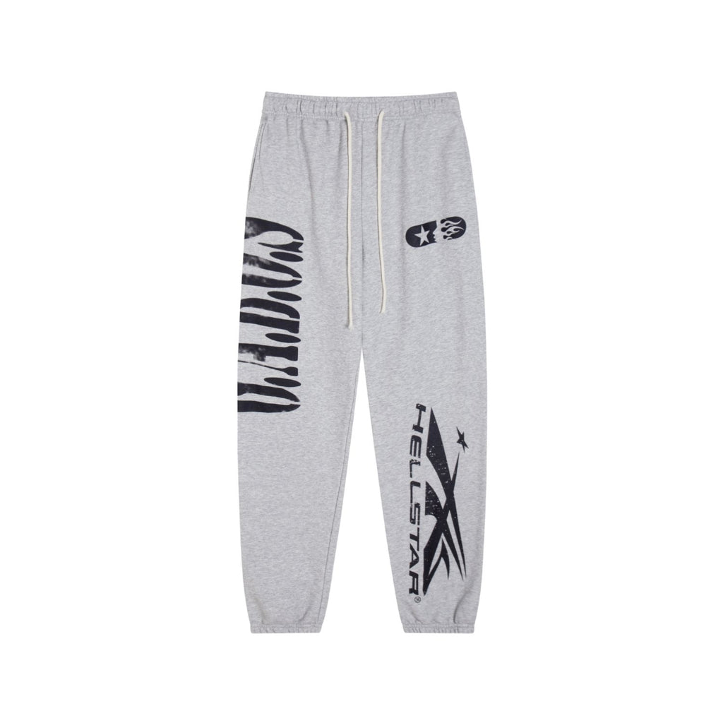 Hellstar G.A.B.O.S Vertical Graphic Sweatpants — front