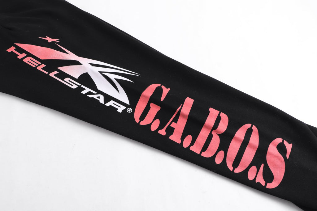 Hellstar G.A.B.O.S Vertical Graphic Sweatpants — detail