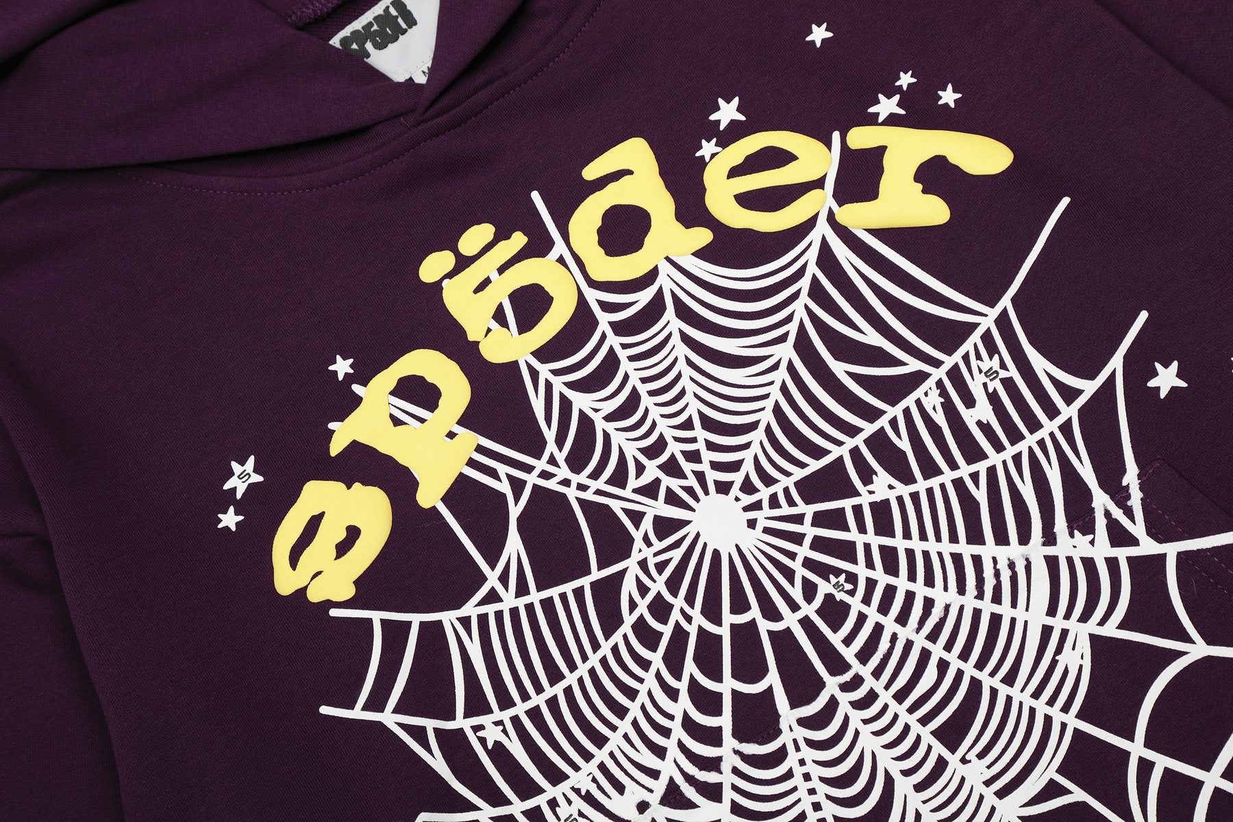 Sp5der Spiderweb Graphic Hoodie & Sweatpants Set — detail