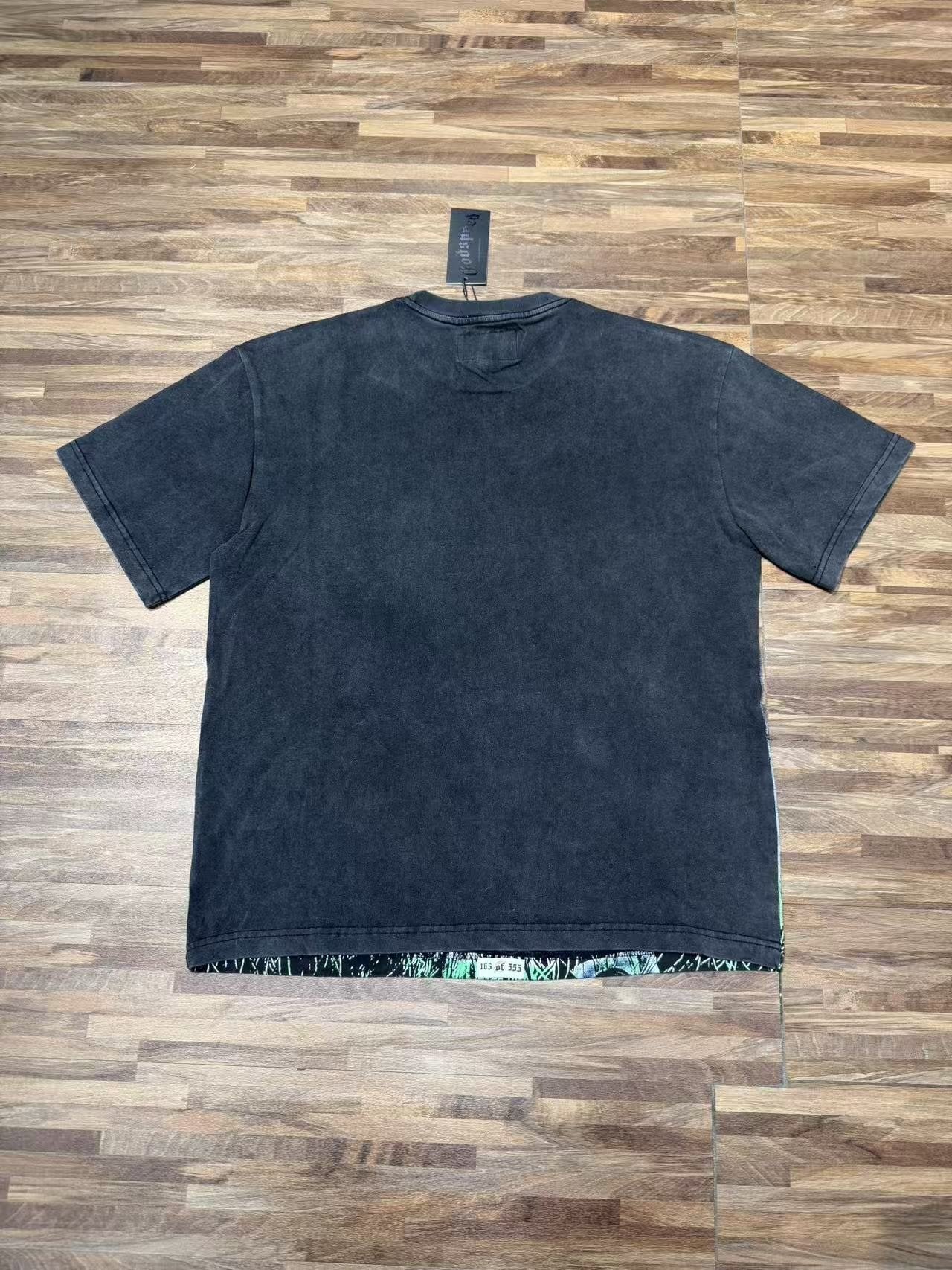 Godspeed Green Cart Character Graphic T-Shirt — back